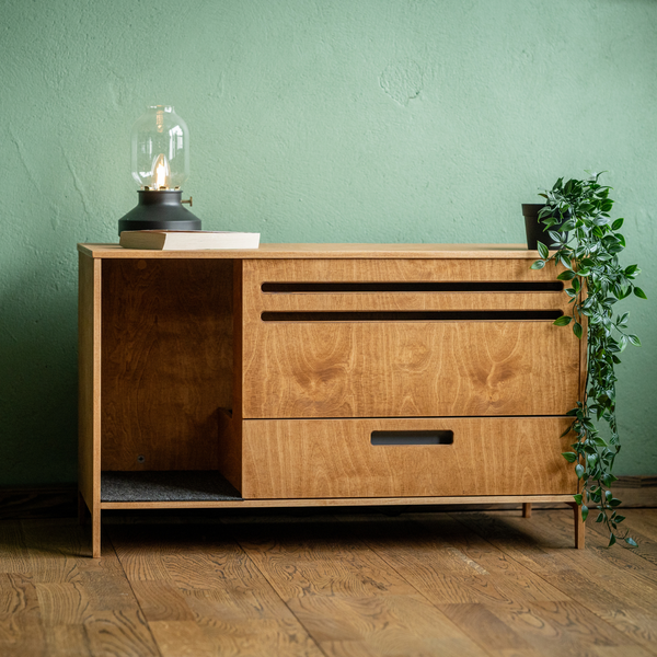 KOKAA H Cat Litter Cabinet