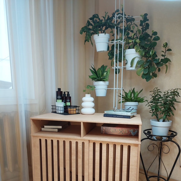 Bungalo with shelves, Size S-L