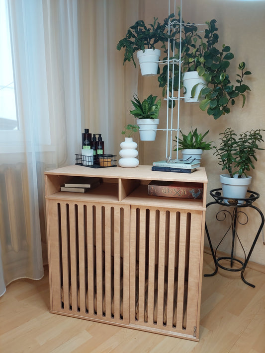 Bungalo with shelves, Size S-L