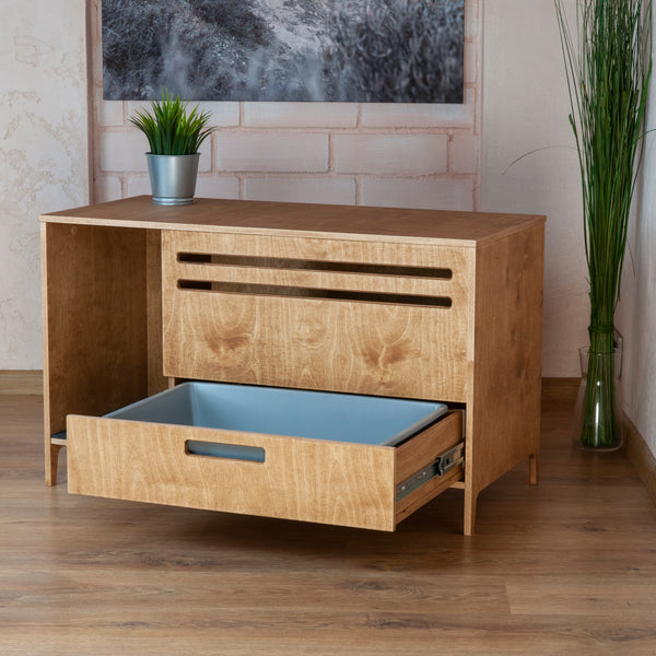 KOKAA H Cat Litter Cabinet