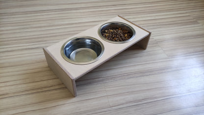 KOKAA Plywood Bowl Holder With Bowls