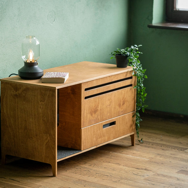 KOKAA H Cat Litter Cabinet