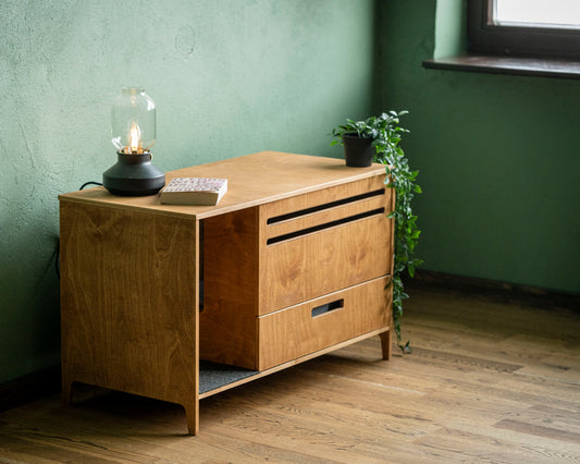 KOKAA H Cat Litter Cabinet